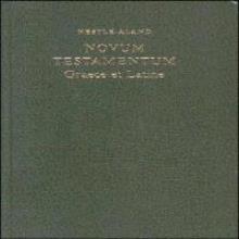 (중고) 헬라어/라틴어 대조성경(하드커버) : NOVUM TESTAMENTUM GRAECE ET LATINE - KBS-5401(숙색)