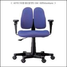 (의자) 듀오백 - (사무/가정용, 파랑색) : DK-025G (Venture) + 사은품(더바이블명작 1DVD : 정가25,000원)
