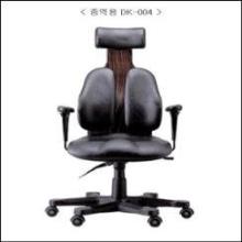 (히트상품 중역용) 듀오백 체어맨 의자 - (중역용, 누비검정색인조가죽) : DK-004 + 사은품