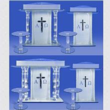 (현금결제/크리스탈강대상) 로고스 사각 1200 A형 세트 - 1200(2기둥)/1500(4기둥) + 사은품